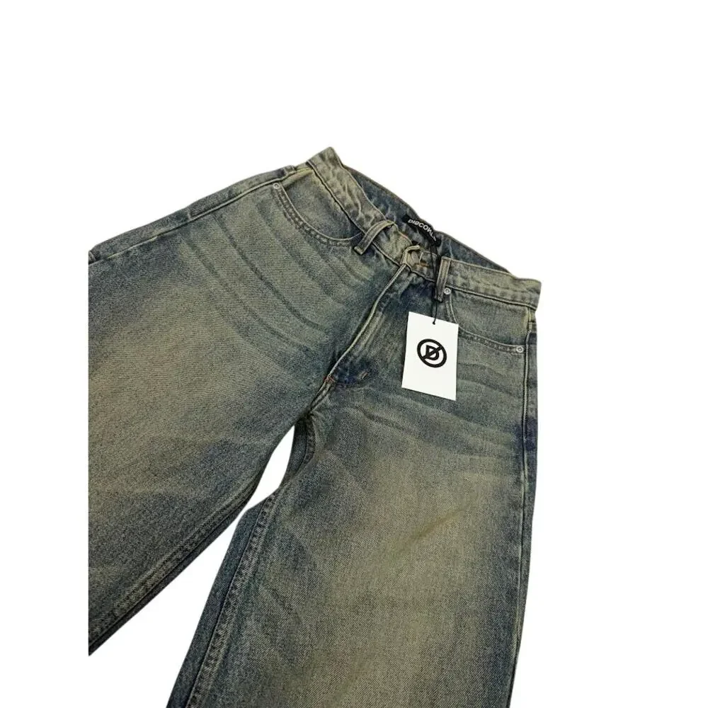 NWT! Discont'd Adult Desert Baggy Wide Leg Denim 26W x‎ 32L